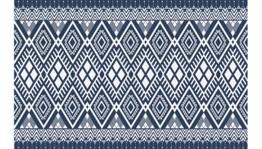 Etnik tarzda kusursuz vektör deseni. Geometrik arka planda kabile motifi. Kağıt, duvar kağıdı, kapak, tekstil, kumaş, giyim ve diğer malzemeler için yazdırma süslemeleri