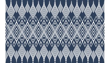 Geometrik etnik oryantal desensiz geleneksel arka plan, halı, duvar kağıdı, giysi, ambalaj, kumaş, taşıyıcı, illüstrasyon, nakış tarzı.