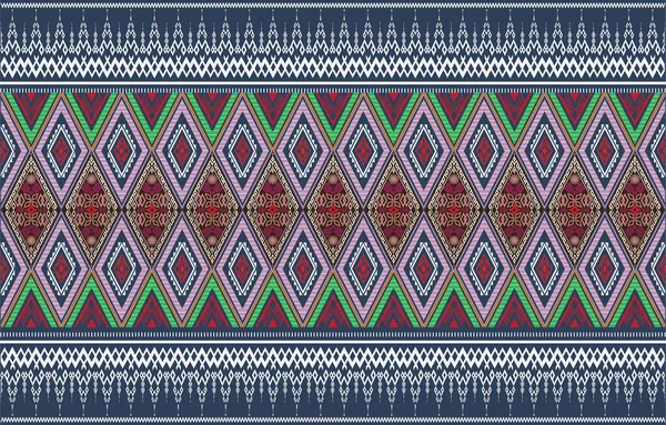 Gypsy Pattern Tribal Ethnic Motifs Geometric Vector Background Doodle Gypsy — Stock Vector