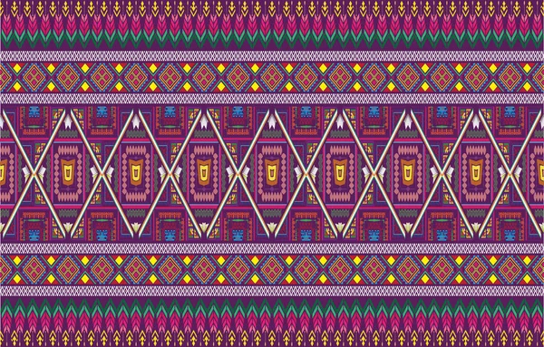 Seamless Decorative Boho Ancient Hand Drawn Ethnic Pattern Ethnic Tribal — Stock Vector