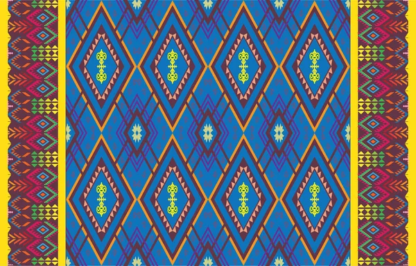 詳細な幾何学的な装飾が施されたパターン シームレスなベクトル背景 — ストックベクタ