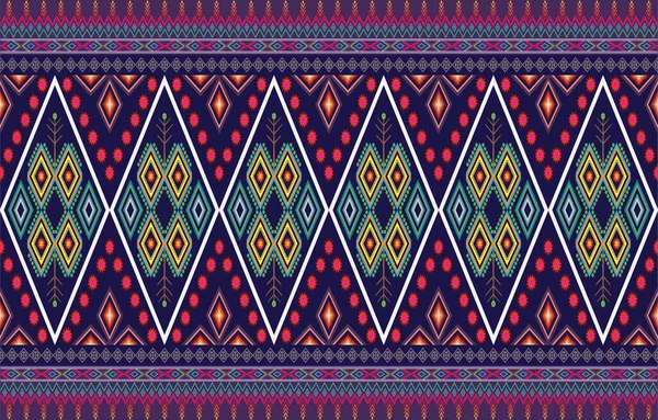 Padrão Tribal Listrado Sem Costura Fundo Vetorial Geométrico Asteca Pode — Vetor de Stock