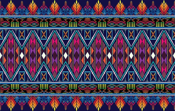 Patrón Tribal Rayas Sin Costuras Fondo Vectorial Geométrico Azteca Puede — Archivo Imágenes Vectoriales