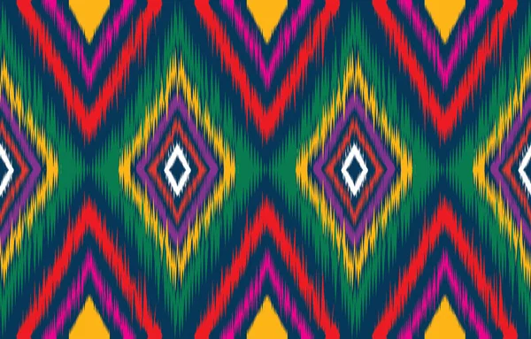Patrón Gitano Motivos Étnicos Tribales Fondo Geométrico Sin Costuras Doodle — Archivo Imágenes Vectoriales