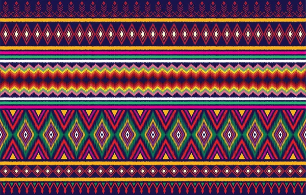 ペルー系アメリカ人インディアンのパターン部族の民族モチーフ幾何学的なベクトル背景 現代のアメリカ先住民の部族のモチーフ繊維は民族伝統的なデザインを印刷します ナバホのシンボル Print — ストックベクタ