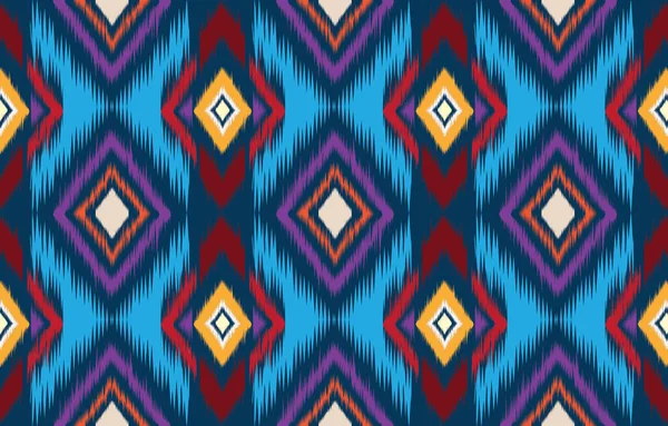 Géométrique Ethnique Oriental Motif Sans Couture Traditionnelle Design Pour Arrière — Image vectorielle