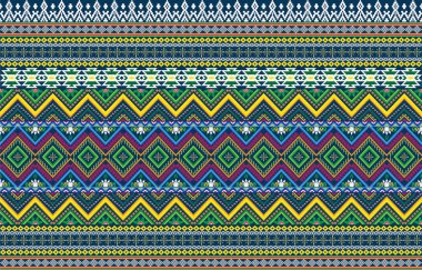 Seamless Textures with ethnic patterns. Navajo geometric abstract print. Decorative decoration with a rustic feel. The design is inspired by Native Americans. Colors are black and white.