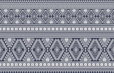 Arkaplan, duvar kağıdı, kumaş ve tekstil için geometrik etnik desen kusursuz tasarım.