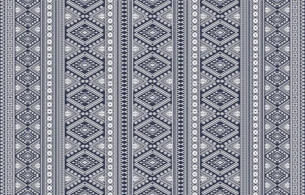 Geometric Ethnic Pattern Traditional Oriental Indian Ikat Design Background Print — 图库照片