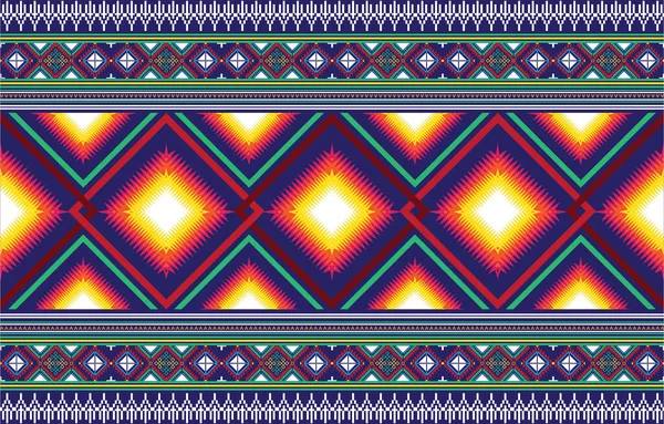 Безшовні Текстури Етнічними Візерунками Геометричний Абстрактний Принт Навахо Декоративне Оздоблення — стоковий вектор