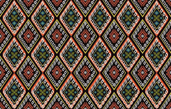 Etnický Monochromatický Bezproblémový Vzor Pozadí Aztéckými Geometrickými Vzory Tisk Kmenovým — Stock fotografie