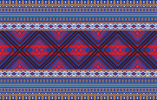 Aztécké Etnické Pozadí Design Vektor Hladkým Vzorem Tradiční Motivy Jsou — Stock fotografie