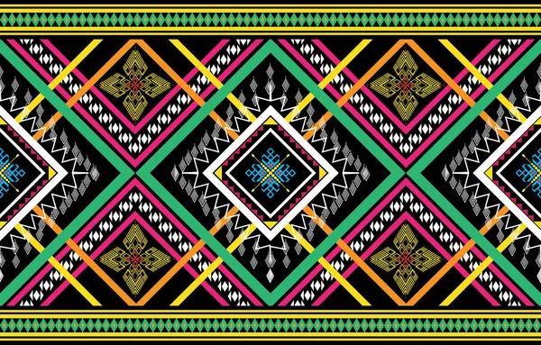 Stamrandigt Sömlöst Mönster Aztec Geometrisk Vektor Bakgrund Kan Användas Textildesign — Stockfoto