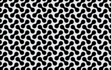 Etnik tek renkli, kusursuz desen. Aztek geometrik desenli bir arka plan. Kabile temalı bir baskı. Navajo halkından kumaş. Modern tarzda soyut duvar kâğıdı. Vektör biçiminde resimleme. Kağıt için tekstil tasarımı.