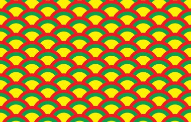 Sacral kabile etnik unsurlarıyla Geometrik vektör arka planı. Geleneksel üçgenler çingene geometrik formları kabile temalarını perdeler kumaş desenli goblen baskıları