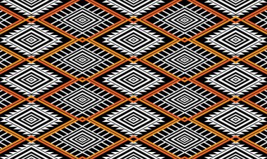 Kusursuz bir şablonu olan Aztek etnik arka plan tasarım vektörü. Geleneksel motifler gösterilir. Kusursuz şablon elementi