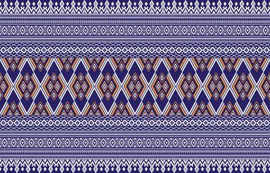 Kusursuz bir şablonu olan Aztek etnik arka plan tasarım vektörü. Geleneksel motifler gösterilir. Kusursuz şablon elementi