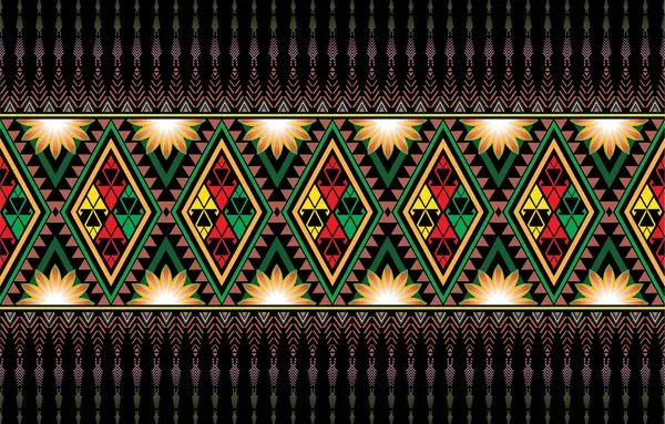 Seamless Textures Ethnic Patterns Navajo Geometric Abstract Print Decorative Decoration — Stock Photo, Image