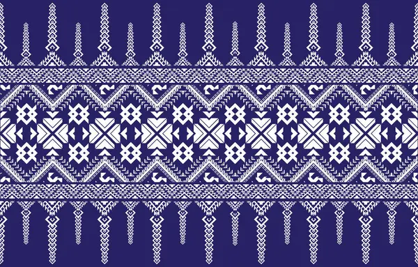 Ethnic Monochrome Seamless Pattern Background Aztec Geometric Patterns Print Tribal — Stock Photo, Image
