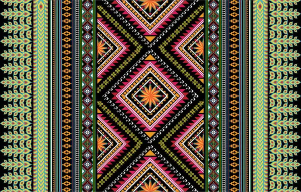 Pastelové Pastelové Vícebarevné Pastelové Navajo Hladký Vektorový Vzor Aztécký Abstraktní Royalty Free Stock Obrázky