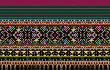 Retro Navajo kabilesi vektörsüz tasarımı çeşitli renklerde. Aztek Fancy Geometric Sanat Baskısı. Duvar kağıdı, Kumaş Tasarımı, Kumaş, Kağıt, Kapak, Tekstil, Dokuma ve Örtü bir kumaşın türünü tanımlamak için kullanılabilecek tüm terimlerdir.