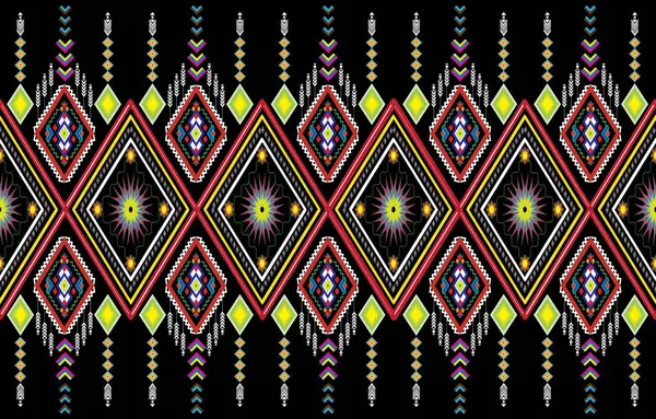 stock image tribal pastel multicolor pastel Navajo seamless vector pattern. aztec abstract geometric art print in a sophisticated aztec style. Vector background with ethnic elements. Wallpaper, fabric, paper, cover