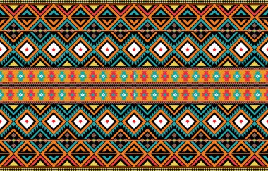 Botanik çiçekli dijital tekstil tasarımına sahip kusursuz bir grup yeşil altın rengi geometrik kenar lianası bırakır.