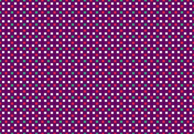 Tekstil tasarımı, duvar kağıdı, ambalaj kağıdı dokusu için Ikat desensiz soyut arkaplan.