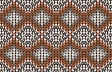 Pembe, beyaz ve siyah renklerde sorunsuz etnik köken. Vektör çizim doku.