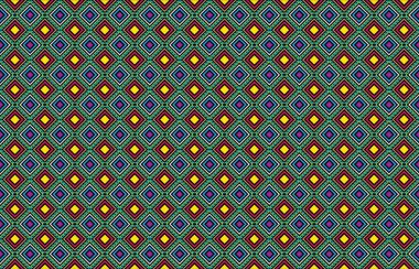 Boho desenli etnik motifler geometrik kusursuz vektör arkaplanı. Cool ikat kabile motifleri giysi kumaş baskı geleneksel tasarım üçgen ve eşkenar dörtgen şekilli.