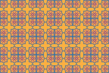 Arkaplan, halı, duvar kağıdı, giysi, ambalaj, kumaş, Vektör çizimi için geleneksel geometrik etnik doğulu desen. Nakış.