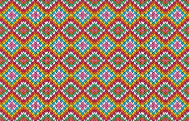 Kabile çizgili, pürüzsüz desen. Aztek geometrik vektör arkaplanı. Tekstil tasarımında, giysi, aksesuar, dekoratif kağıt, ambalaj, zarf, sırt çantası vs. yapımında kullanılabilir..