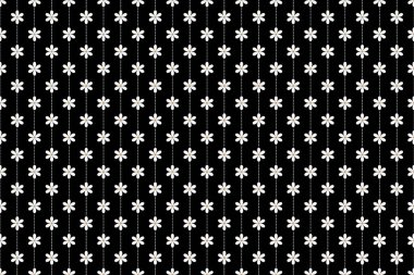 Endonezya ve diğer Asya ülkelerinde soyut etnik ikat desenli geleneksel kumaş tasarımına sahip bir arka plan