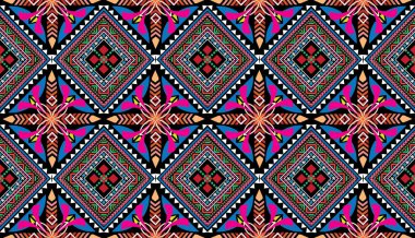 kabile pastel çok renkli pastel Navajo kusursuz vektör deseni. Aztek soyut geometrik sanat baskısı sofistike bir Aztek tarzında. Etnik unsurlara sahip vektör geçmişi. Duvar kağıdı, kumaş, kağıt, kapak, tekstil, dokuma, 
