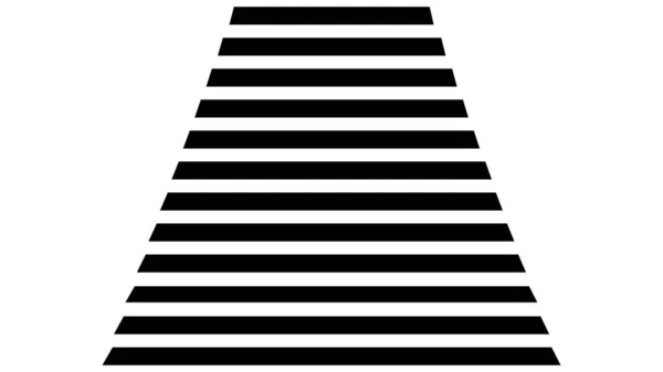 Yol ayrımı ya da zebra geçişi tasviri. Yayaların caddeyi geçebileceği bir yer.