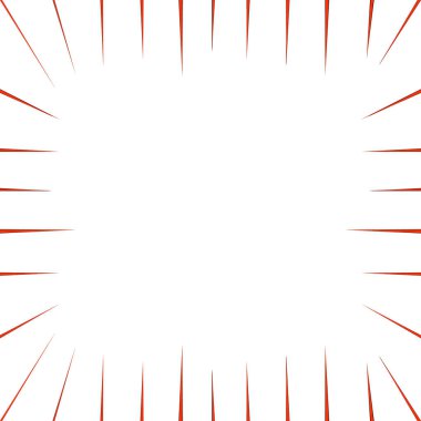 Kırmızı ve siyah ışınların resmedildiği şeffaf bir arkaplan. Arkaplan ve şablonlar için kullanılır
