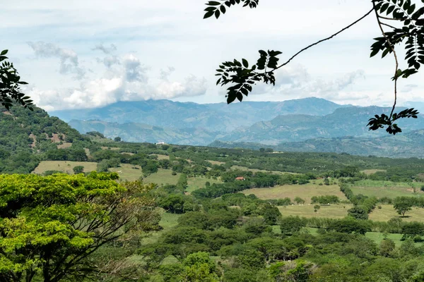 Vista Los Hermosos Acantilados Naturales Pintada Antioquia Colombia — Foto de Stock