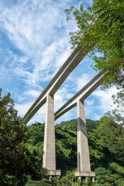 Мост Юго Западе Антиокии Голубым Небом Деревьями — стоковое фото