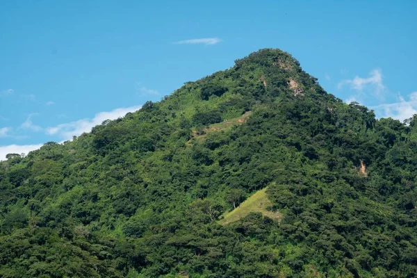 Vista Das Belas Falésias Naturais Pintada Antioquia Colômbia — Fotografia de Stock