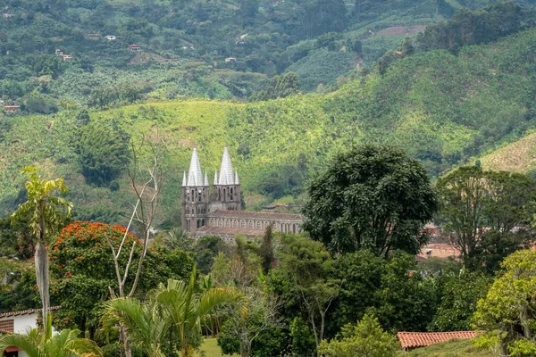 哥伦比亚安蒂奥基亚省Jardin镇自然景观 — 图库照片