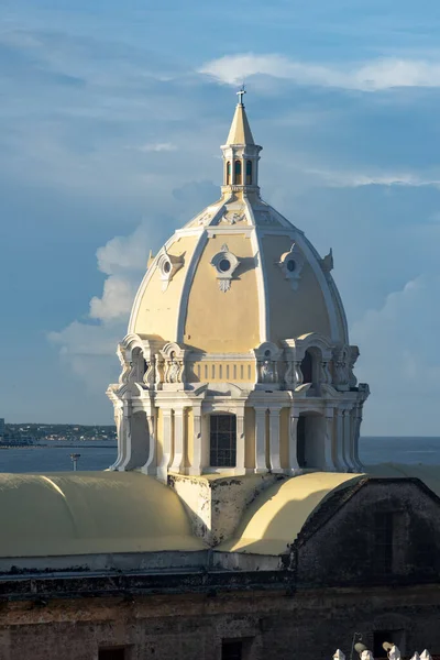Cartagena Bolivar Colombia November 2021 San Pedro Claver Heiligdom Koepel — Stockfoto
