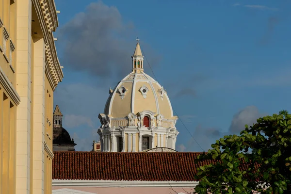 Cartagena Bolivar Kolumbien November 2021 Kuppel Des Heiligtums Von San — Stockfoto