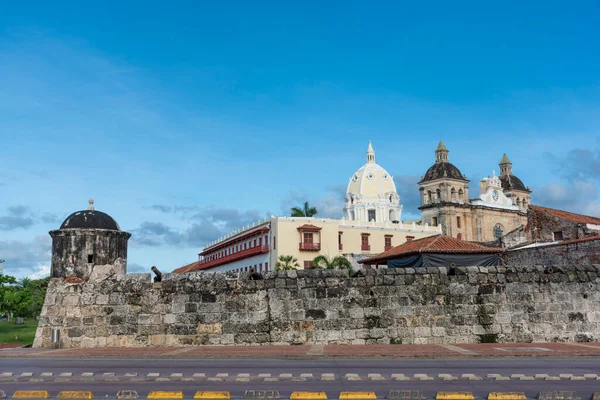 Cartagena Bolivar Kolombiya Kasım 2021 San Pedro Claver Kilisesi Nin — Stok fotoğraf