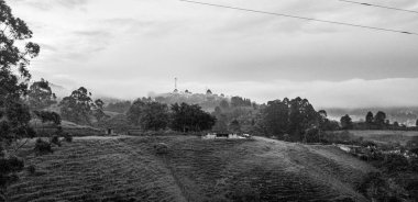 Caldas, Antioquia, Kolombiya 'dan doğal manzara.