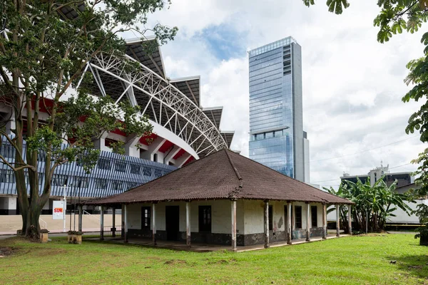 San José Costa Rica Août 2021 Architecture Maison Stade National — Photo