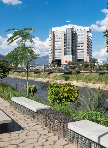Medellin Antioquia Colombia Gennaio 2020 Parques Del Rio Una Giornata — Foto Stock