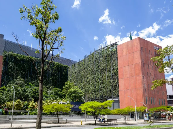 Ruta Parque Empresarial Cielo Azul Medellín Antioquia Colombia — Foto de Stock