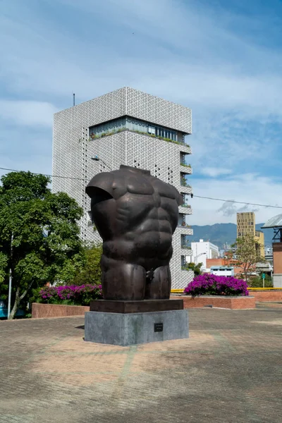 Медельїн Антіокія Колумбія Липня 2020 Року Будинок Едю Парку Сан — стокове фото