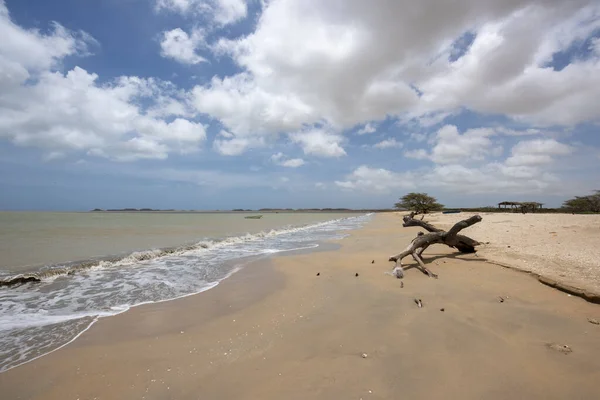 Strand Landschap Baha Portete Natuurlijk Nationaal Park Guajira Colombië — Stockfoto