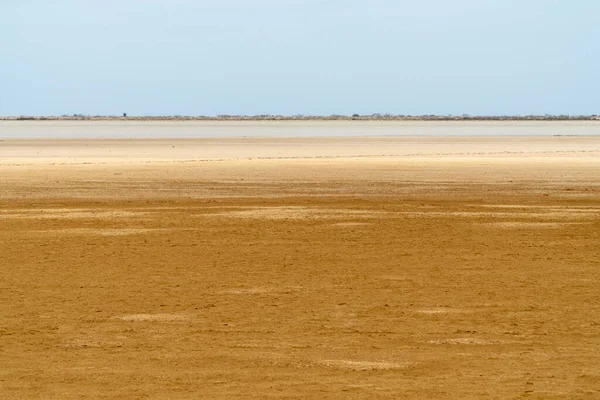 哥伦比亚拉瓜希拉的卡里萨莱斯沙漠的干旱景观 — 图库照片
